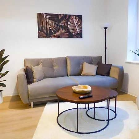 Modernes Apartment Mit Queensize-Bett, Netflix, Kueche, Erdgeschoss, Naehe Ameos Klinik Aschersleben Exterior photo