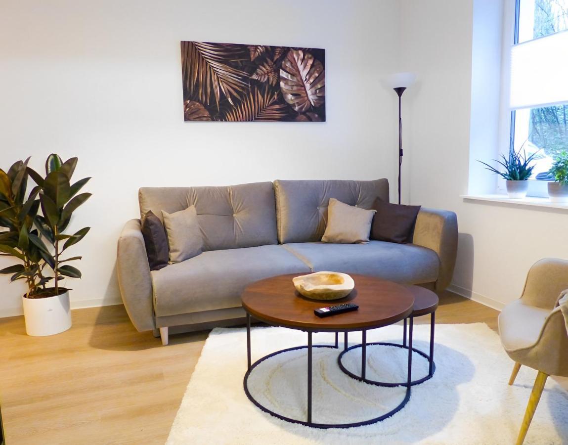 Modernes Mit Queensize-bett, Netflix, Kueche, Erdgeschoss, Naehe Ameos Klinik