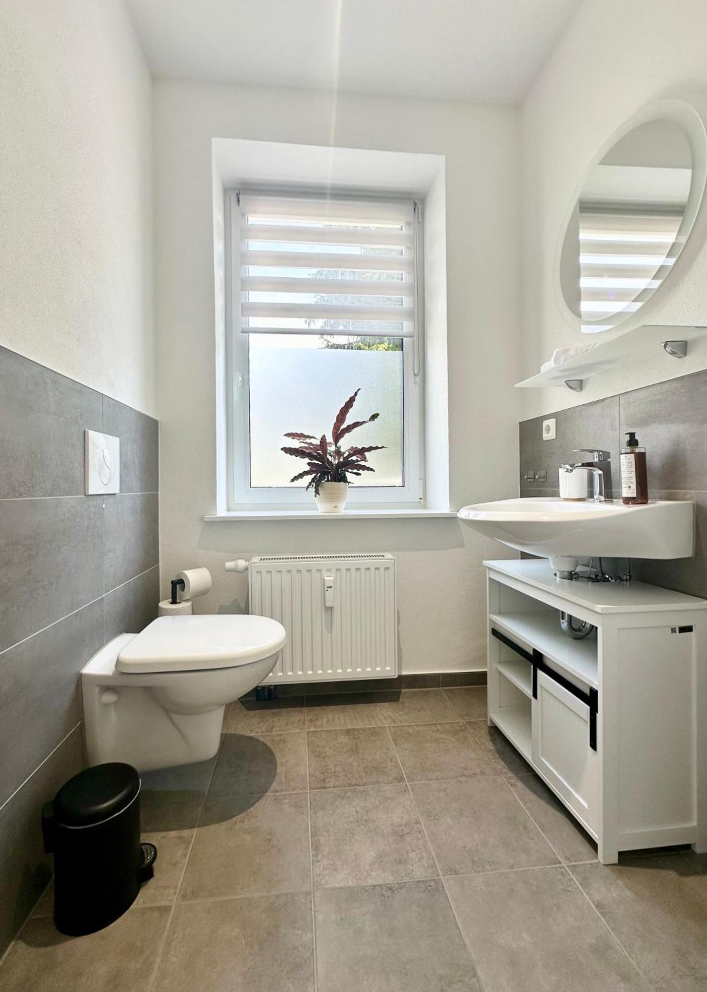 Apartment Modernes Mit Queensize-bett, Netflix, Kueche, Erdgeschoss, Naehe Ameos Klinik Aschersleben