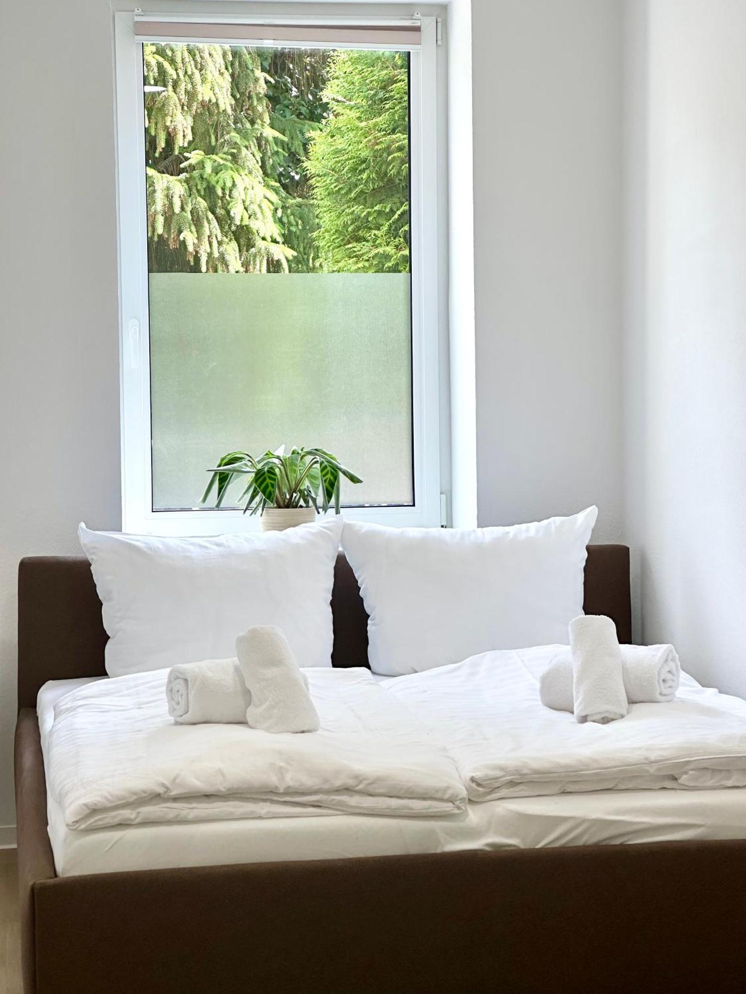 Modernes Mit Queensize-bett, Netflix, Kueche, Erdgeschoss, Naehe Ameos Klinik Apartment Aschersleben